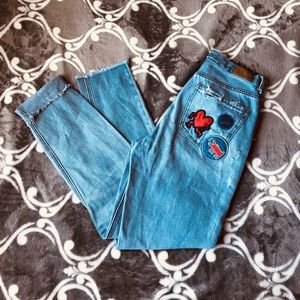 American eagle mom jeans